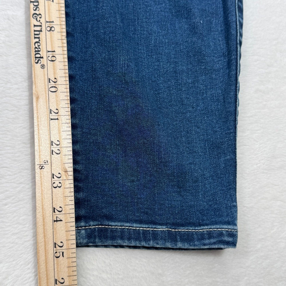 Torrid Jegging Womens 20S Dark Wash Super Soft High Rise Button Skinny Jean - Picture 7 of 13